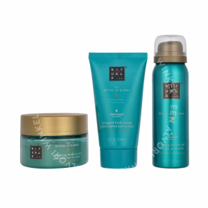 Rituals Karma Trial Set 245ml Foaming Shower Gel 50ml/Body Scrub 125g/Body Cream 70ml