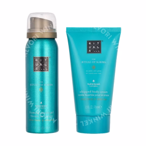 Rituals Karma Giftset 120ml 48h Hydrating Body Cream 70 ml/Foaming Shower Gel 50 ml