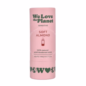 We Love The Planet Sensitive Deodorant Stick 40g Soft Almond
