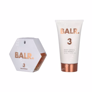 BALR. 3 FOR WOMEN Giftset 80ml Holidays 2023-2024 -Edp Spray 30ml/Body Lotion 50ml