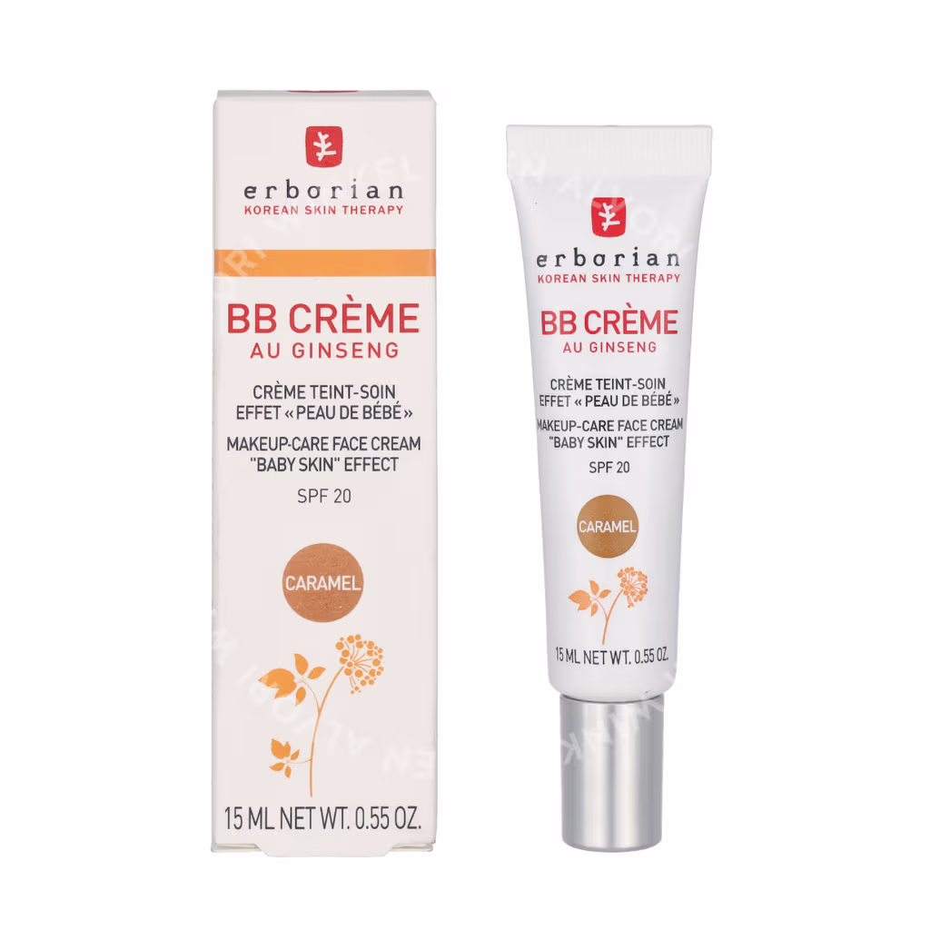 Erborian BB Cream Au Ginseng 5-In-1 Baby Skin Effect SPF20 15ml Caramel - Afbeelding 3