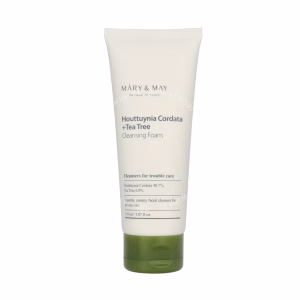 Mary & May Houttuynia Cordata +Tea Tree Cleansing Foam 150ml