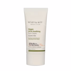 Mary & May Cica Soothing Sun Cream SPF50+ 50ml Sensitive Skin