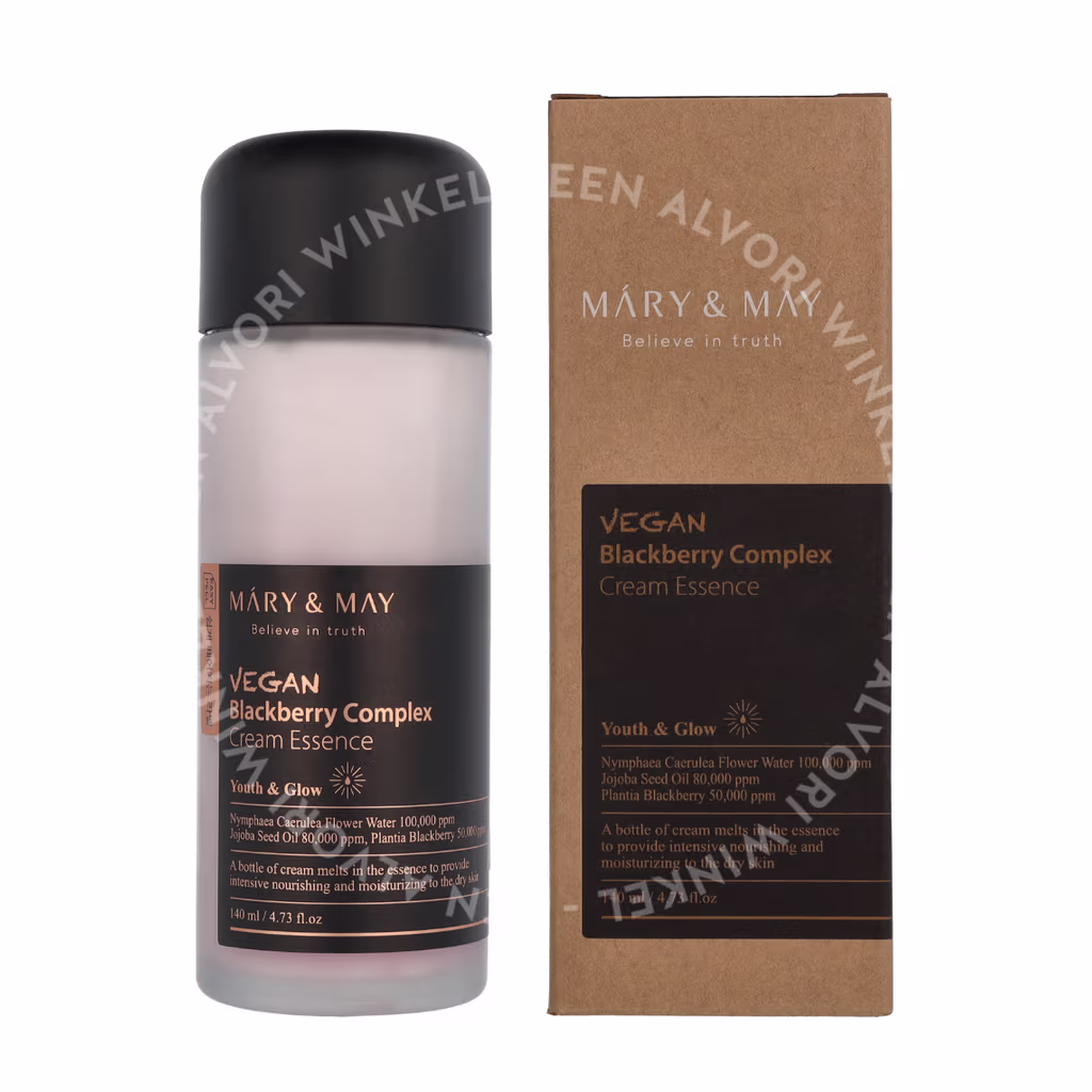 Mary & May Vegan Blackberry Complex Cream Essence 140ml - Afbeelding 3