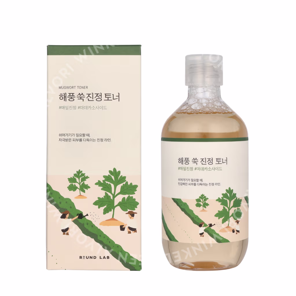 Round Lab Mugwort Calming Toner 300ml - Afbeelding 3