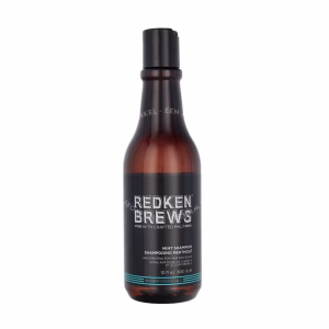 Redken Brews Mint Shampoo 300ml Mint Shampoo, Invigorating For Hair And Scalp
