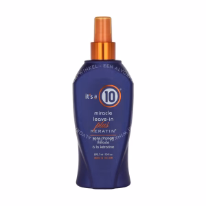 It's a 10 Miracle Leave-In Plus Keratin 295.7ml