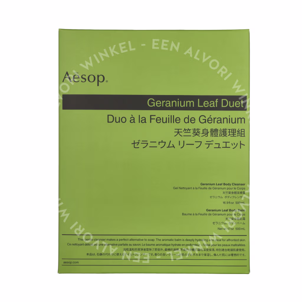 Aesop Geranium Leaf Duet 1000ml 2x500ml - Afbeelding 2
