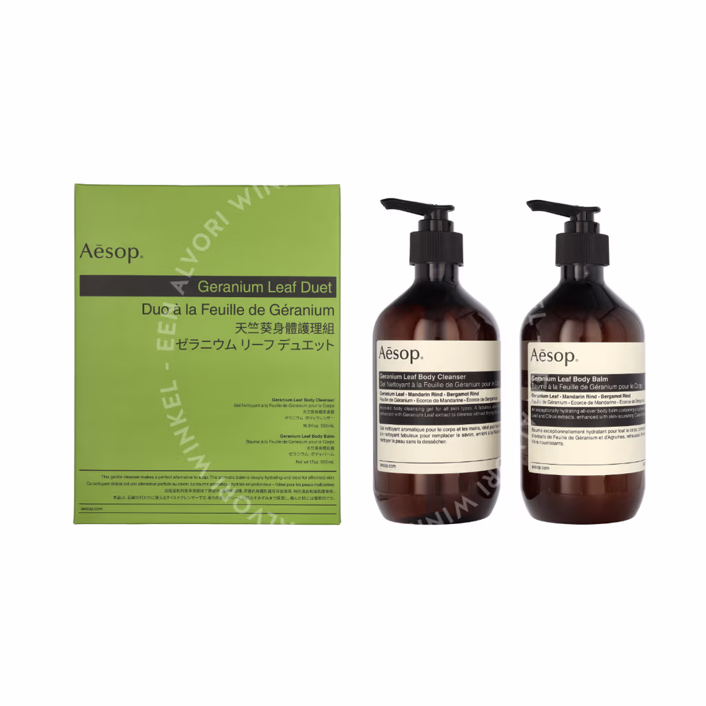 Aesop Geranium Leaf Duet 1000ml 2x500ml - Afbeelding 3