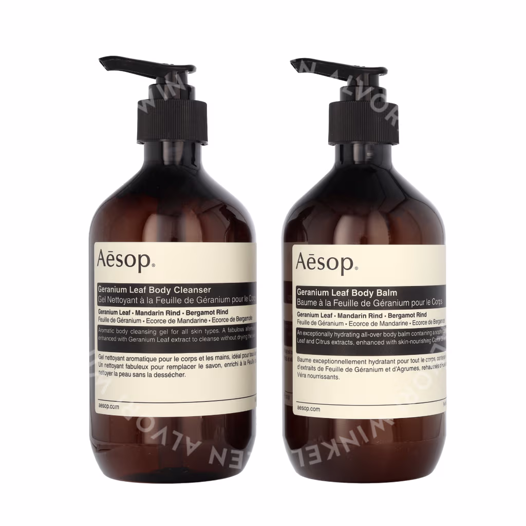 Aesop Geranium Leaf Duet 1000ml 2x500ml