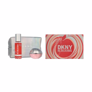 DKNY Be Delicious Fresh Blossom Giftset 225ml Edp Spray 100ml/Body Mist 125ml/Pouch