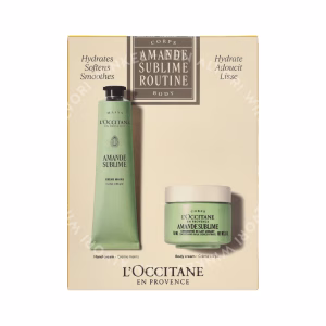 LOccitane Amande Almond Body Routine Kit 150ml Milk Concentrate75ml/Hand Cream75ml