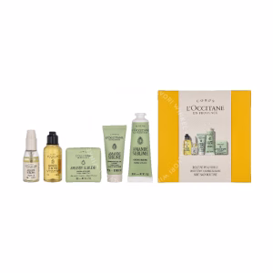 L'Occitane Almond Sublime Routine Giftset 150ml Hand Cream 30ml/Body Oil 15ml/Shower Oil 35ml/Body Cream 20ml/Peeling Soap 50g