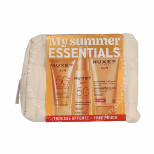 Nuxe My Summer Essentials Travel Kit 130ml Facial Sunscreen 30ml/Sun Spray 50ml/After-Sun Milk 50ml