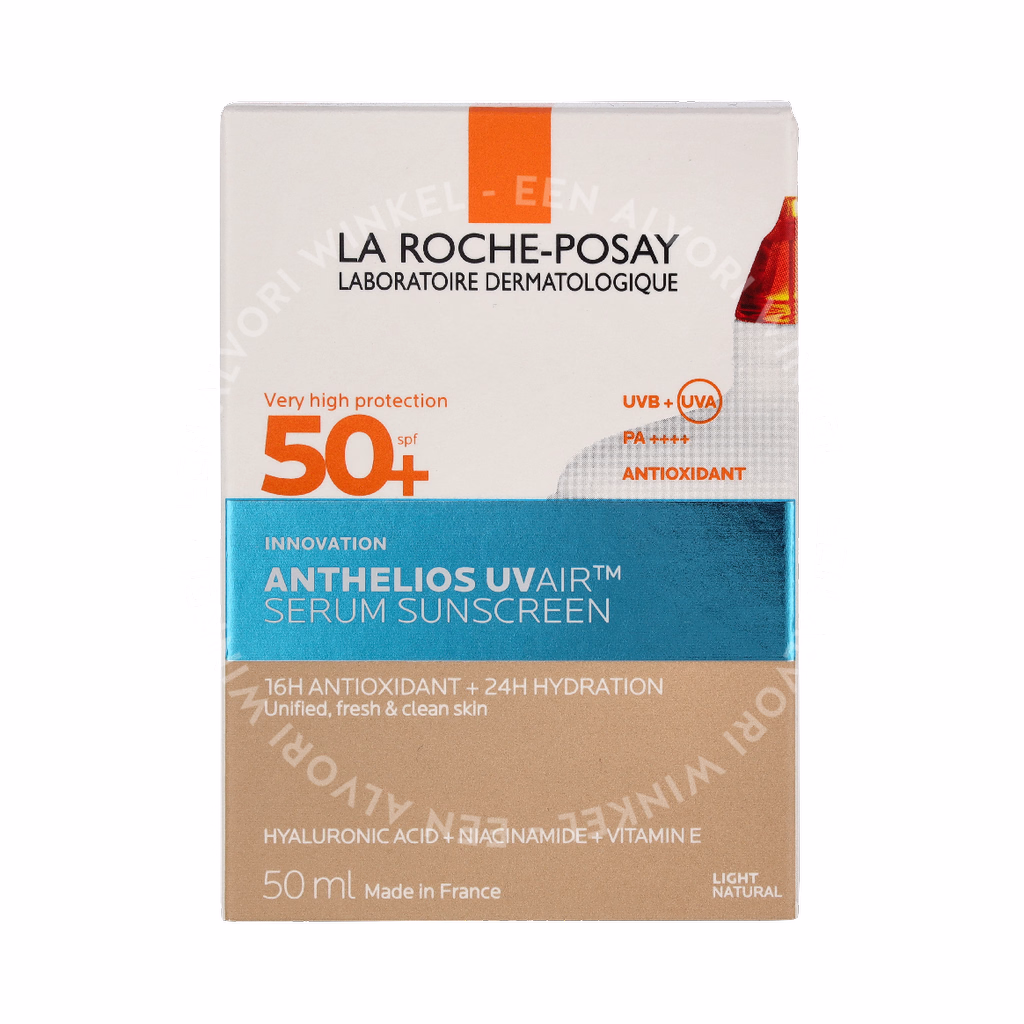 LRP Anthelios UVAIR Tinted Serum Sunscreen SPF 50+ 50ml Light Natural - Afbeelding 2