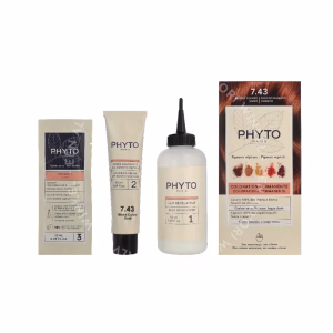Phyto Phytocolor Permanent Color 110ml #7.43 Golden Copper Blonde