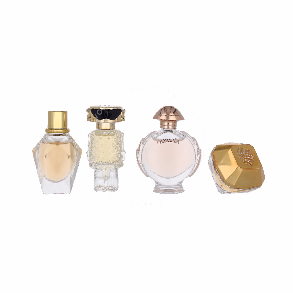 Paco Rabanne Miniatures Set 20ml EDP - Lady Million 5ml/Olympea 6ml/Fame 4ml/Million Gold For Her 5ml - Afbeelding 3