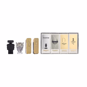 Paco Rabanne Miniatures Set 20ml 1 Million Edt Spray 5ml/1 Million Elixir Parfum 5ml/Invictus Edt Spra 5ml/Phantom Edt Spra 5ml