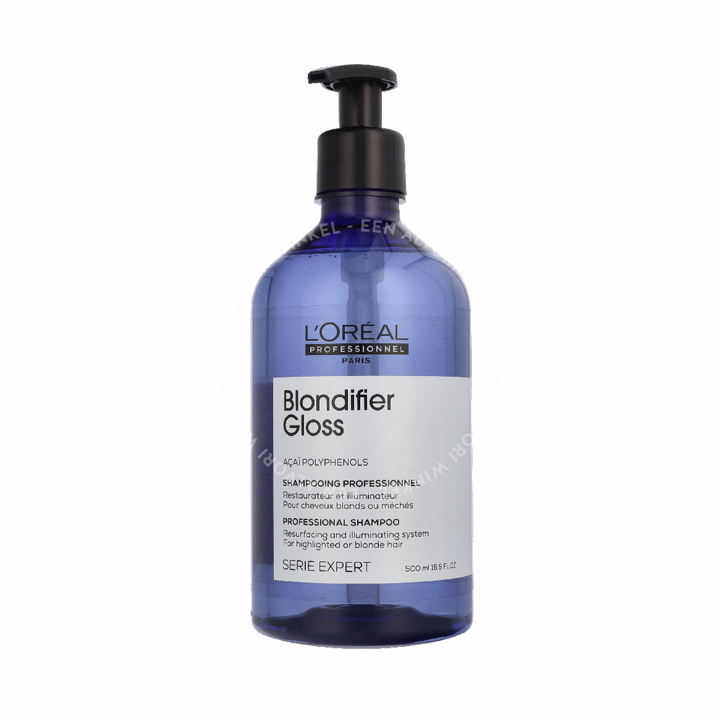 L'Oreal Serie Expert Blondifier Gloss Shampoo 500ml - Afbeelding 2