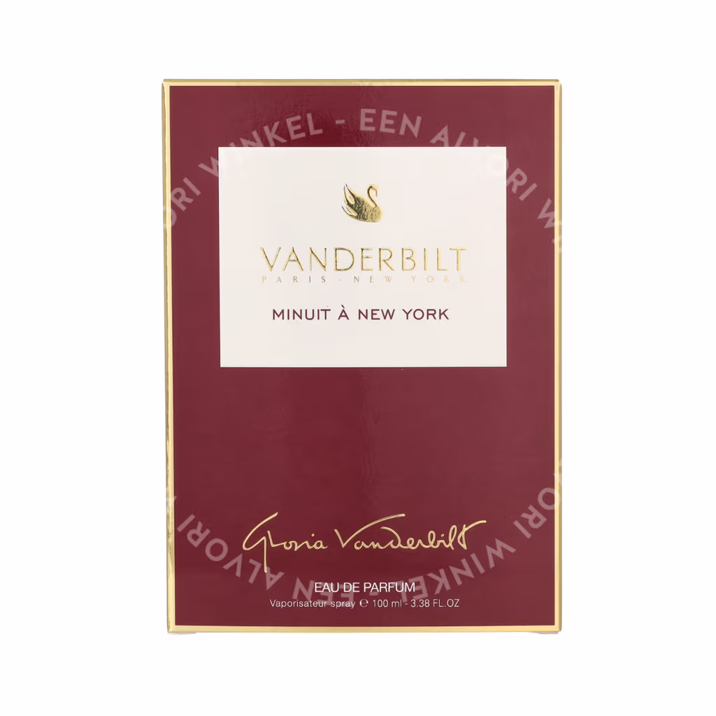 Gloria Vanderbilt Minuit A New York Edp Spray 100ml - Afbeelding 2