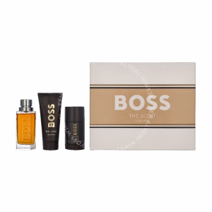 Boss The Scent Giftset 275ml Edt Spray 100ml/Shower Gel 100ml/Deo Stick 75ml