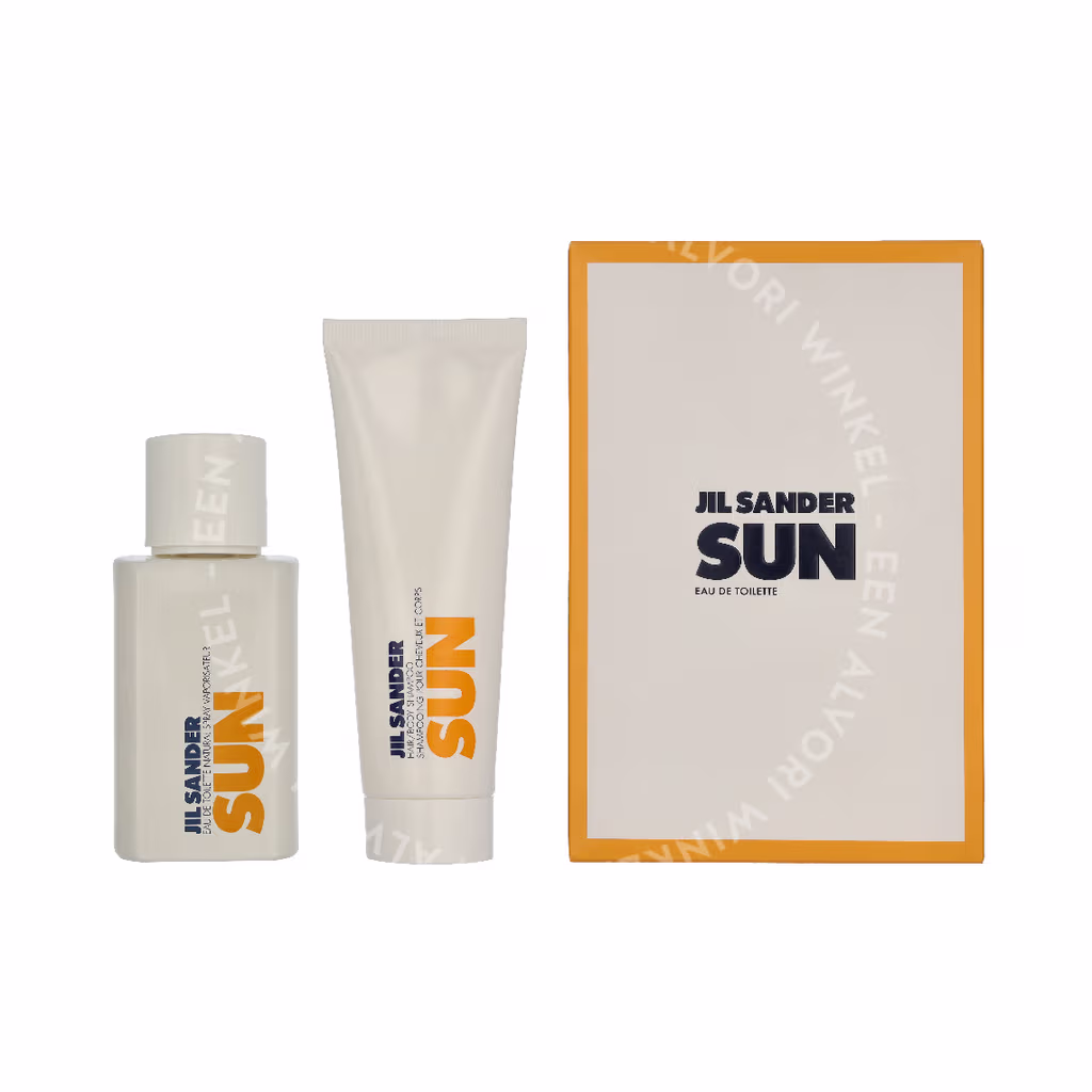 Jil Sander Sun Women Giftset 150ml Edt Spray 75ml/Shower Gel 75ml