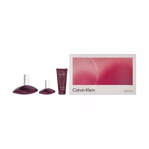 Calvin Klein Euphoria Women Giftset 230ml Edp Spray 100ml/Edp pray 30ml/Body Lotion 100ml