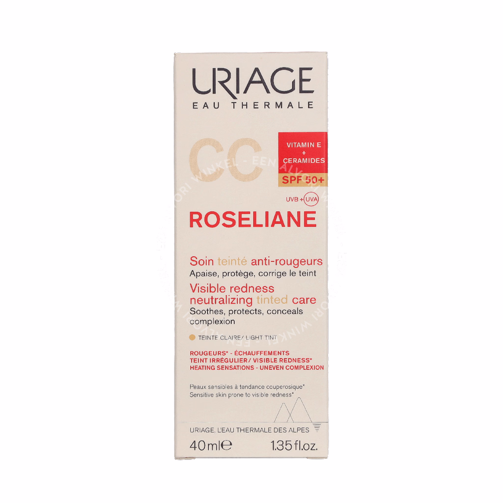 Uriage Roseliane CC Cream SPF50+ 40ml - Afbeelding 2