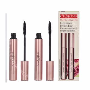 Clarins Luxurious Lashes Duo Mascara Set 16ml 2x8ml - Wonder Perfect 4D