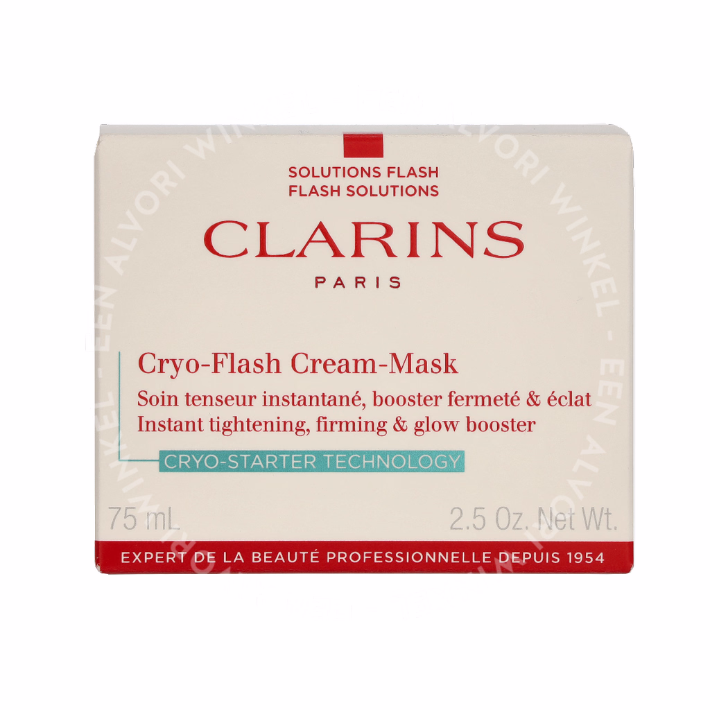 Clarins Cryo-Flash Cream-Mask 75ml - Afbeelding 2
