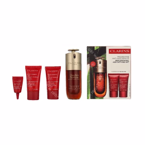 Clarins Replenishing Age-Defying Set 83ml Serum 50ml/Day Cream 15ml/Night Cream 15ml/Eye gel 3ml