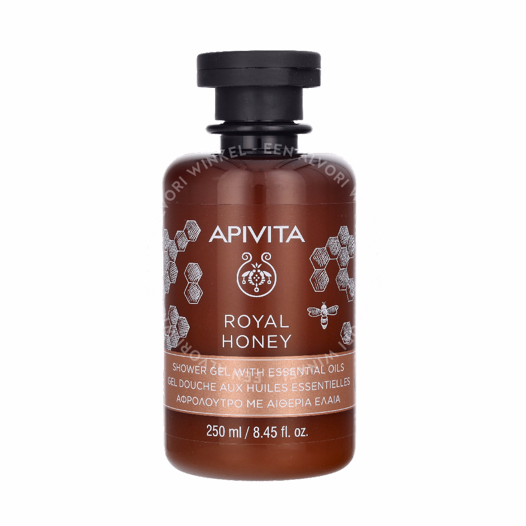 Apivita Royal Honey Creamy Shower Gel 250ml - Afbeelding 2