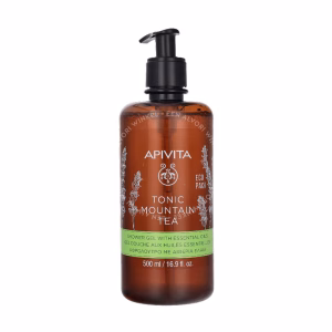 Apivita Tonic Mountain Tea Shower Gel 500ml