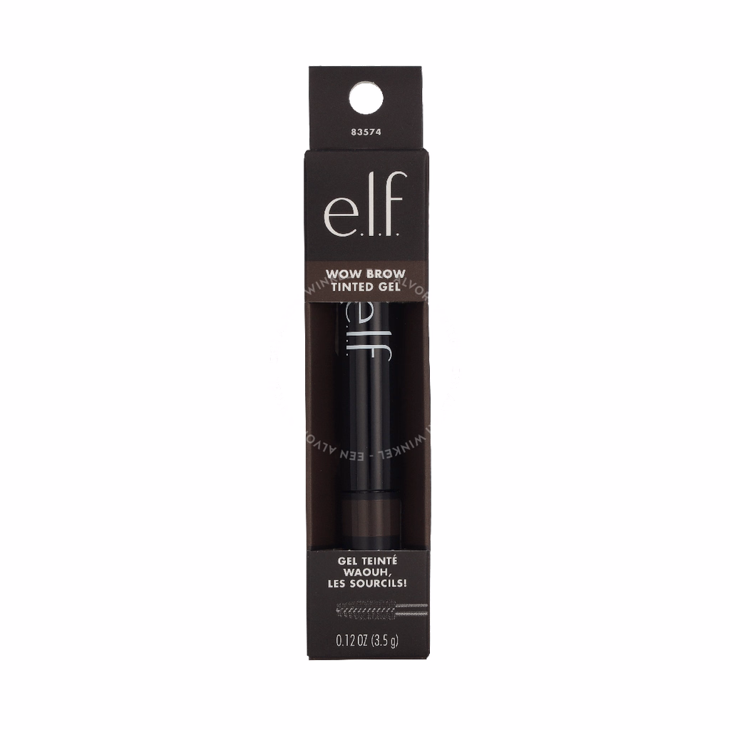 Elf Wow Brow Volumizing Fibre Gel 3.5g Deep Brown