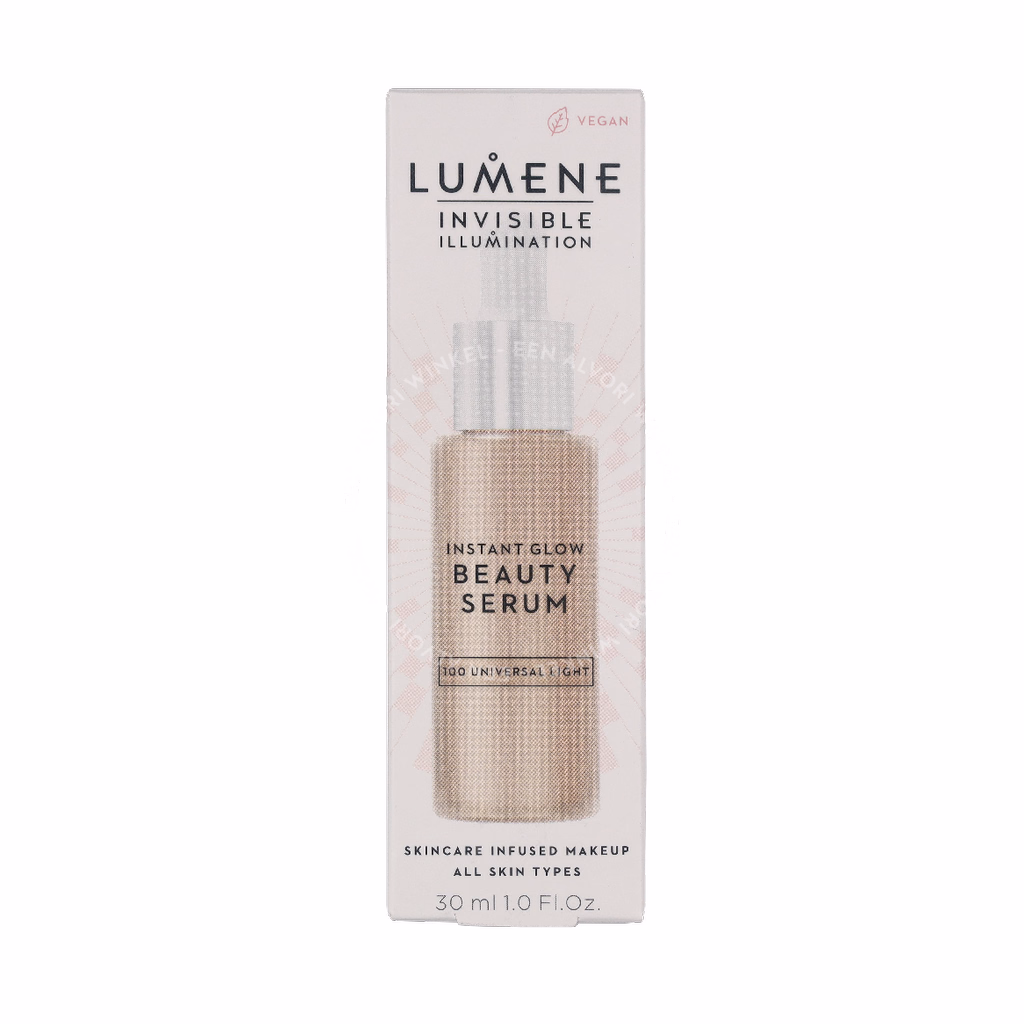 Lumene Invisible Illumination Instant Glow Beauty Serum 30ml #100 Universal Light - Afbeelding 2