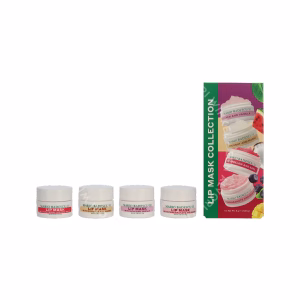 Mario Badescu Lip Mask Collection 32g 4x8gr - Acai And Vanilla/Coconut And Mango/Watermelon And Basil/Pomegranate And Guava