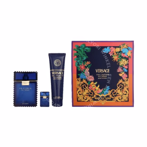 Versace Eau Fraiche Extreme Giftset 255ml Edp Spray 100ml/Shower Gel 150ml/Edp Spray 5ml