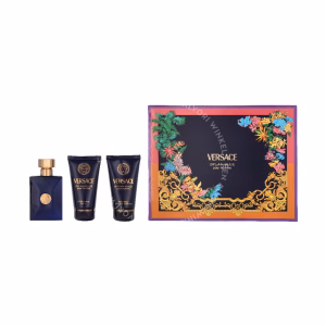 Versace Dylan Blue Pour Homme Giftset 150ml Edt Spray 50ml/Shower Gel 50ml/After Shave Balm 50ml