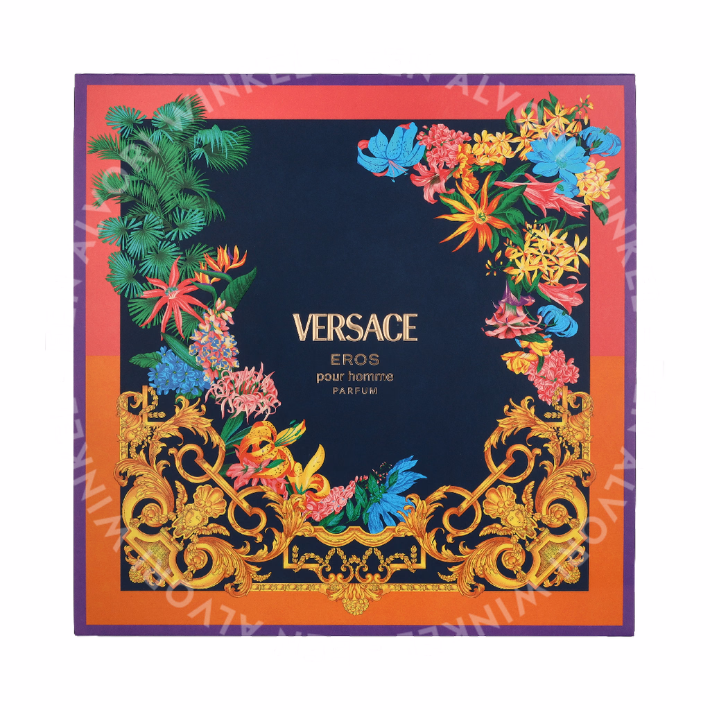 Versace Eros Pour Homme Giftset 255ml Parfum Spray 100ml/Shower Gel 150ml/Edp Spray 5ml - Afbeelding 2