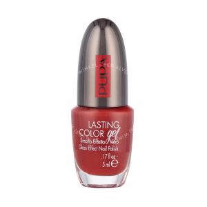 Pupa Lasting Color Gel Glass Effect Nail Polish 5ml #101 Oxblood Red