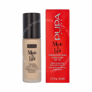 Pupa Made To Last Total Comfort Foundation SPF10 30ml #001 Light Ivory