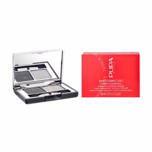 Pupa Vamp! Compact Duo Eyeshadow 2.2g #009 Silver Stone
