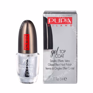 Pupa Lasting Color Gel Glass Effect Nail Polish 5ml Gel Top Coat