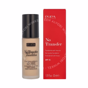 Pupa No Transfer Foundation SPF15 30ml #100 Porcelain