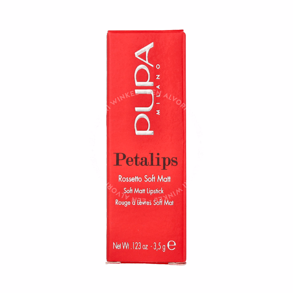 Pupa Petalips Soft Matt Lipstick 3.5g #016 Red Rose - Afbeelding 2