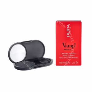 Pupa Vamp! Metallic Eyeshadow 1.5g #301 Frozen Black
