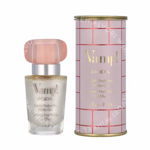 Pupa Vamp! Scented Nail Polish Gel Effect 9ml #125 White Snow