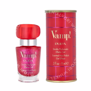 Pupa Vamp! Scented Nail Polish Gel Effect 9ml #219 Party Fuchsia
