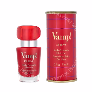 Pupa Vamp! Scented Nail Polish Gel Effect 9ml #220 Manifesto Red