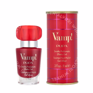 Pupa Vamp! Scented Nail Polish Gel Effect 9ml #221 Infinite Burgundy